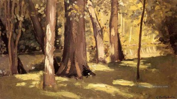Gustave Caillebotte œuvres - L’Effet Yerres de Lumière paysage Gustave Caillebotte